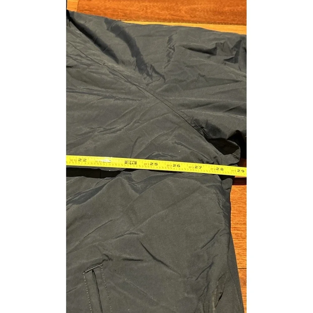 BMW Bomber Jacket Full Zip Mens 3XL Windbreaker Fleece Lined Racer Fitted Logo - Picture 9 of 9